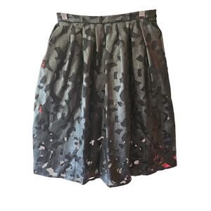 Michael Michael Kors Mesh Mini Skirt S Womens Lined Fairy Grunge Whimsy Goth NST